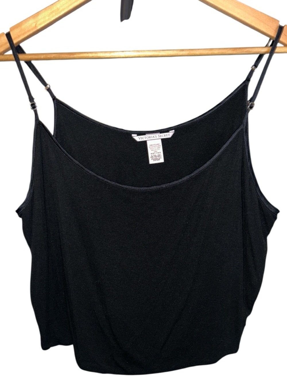 Victoria’s Secret Clean Girl Whimsigoth Crop Top Ribbed Strappy Women’s XL